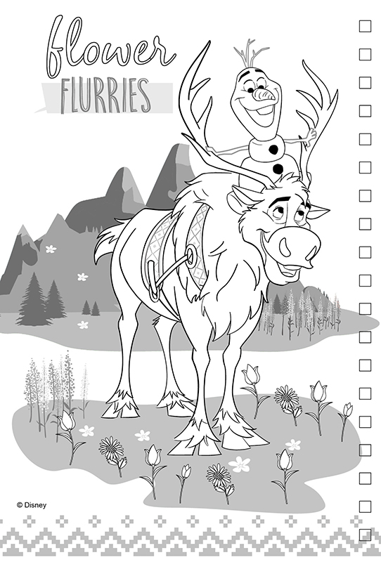 冰雪奇緣 Bling Bling水鑽畫冊